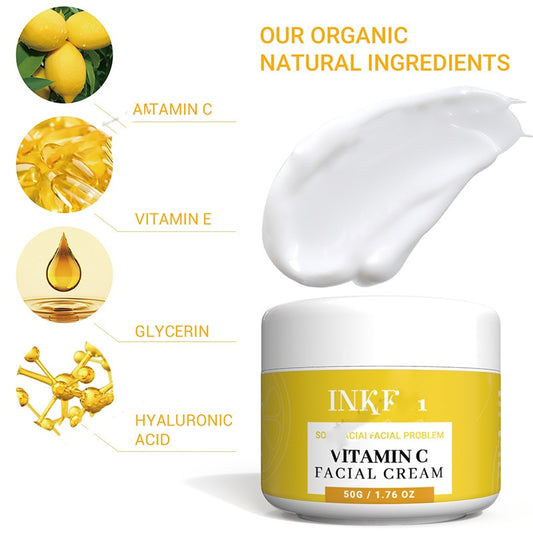 Hot Sale Brightening Skin Color Vitamin C Cream 50g Unisex