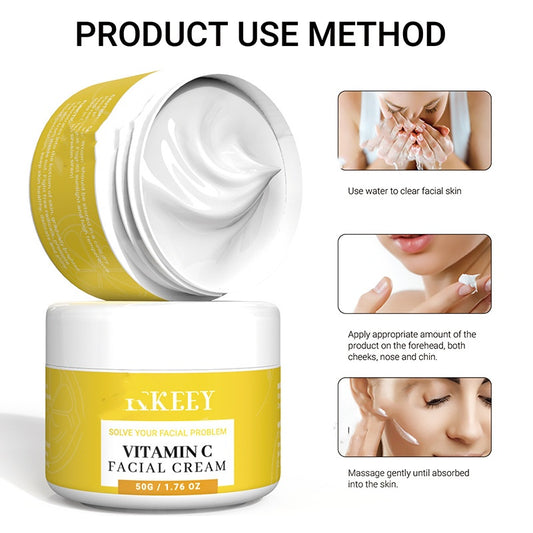 Hot Sale Brightening Skin Color Vitamin C Cream 50g Unisex